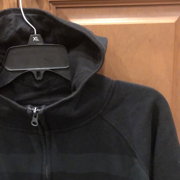 Edgy printed Chinese character Beijing zip up hoodie - Picture 5 of 9